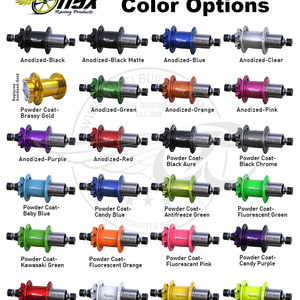 Onyx 28H 100/10mm Front Bolt On Hub Helix