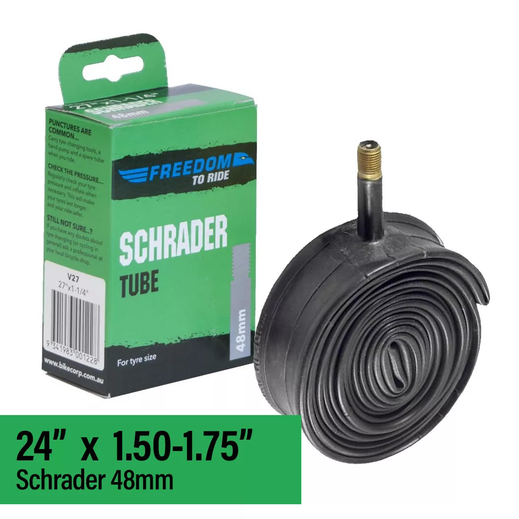 Freedom 24 Inch Tube Schrader Valve