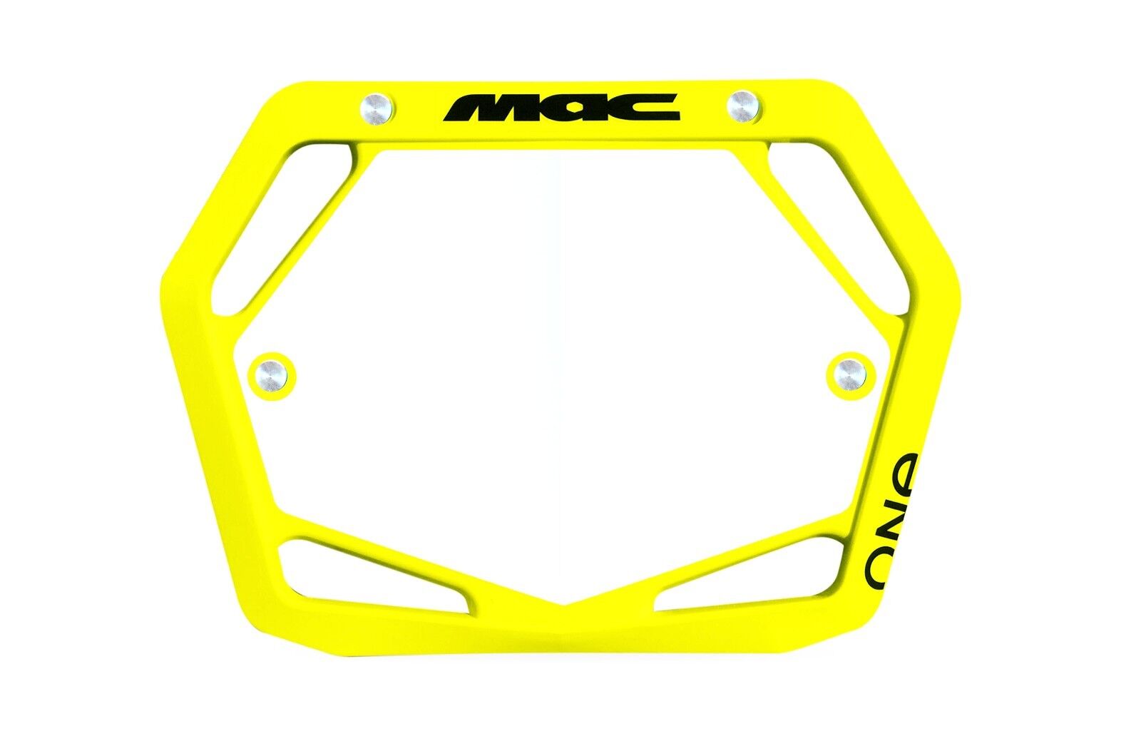 Mac One Number Plate Small