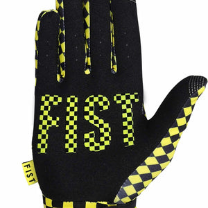 Fist Youth Yella Check Gloves