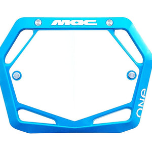 Mac One Number Plate Large