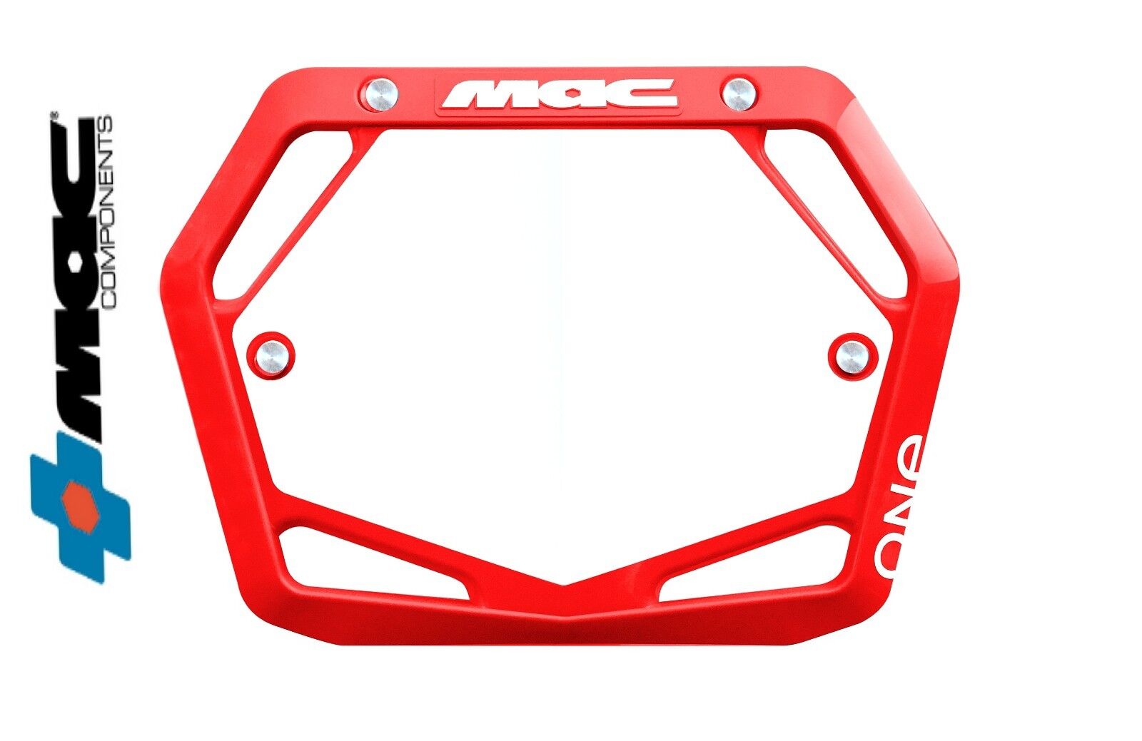Mac One Number Plate Large